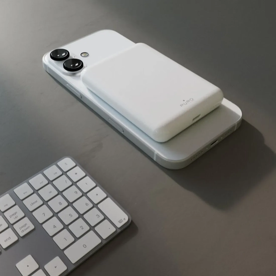 Powerbank Puro Power Mag 5000 mAh 20W MagSafe biały