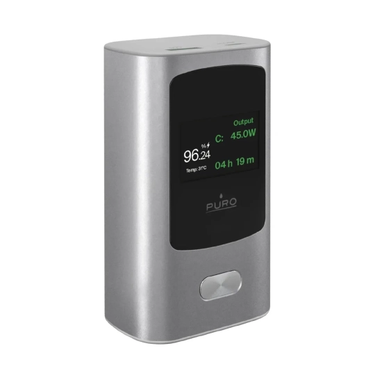Powerbank Puro Power Tank 10000mAh 45W szary
