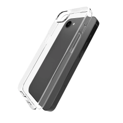 PURO Etui silikonowe pokrowiec do iPhone 16 - przezroczyste