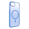 PURO Etui silikonowe pokrowiec do iPhone 16e Gradient MagSafe - niebieskie