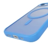 PURO Etui silikonowe pokrowiec do iPhone 16e Gradient MagSafe - niebieskie