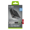 SBS Powerbank z wyświetlaczem LCD 20000mAh USB-C 65W - czarny