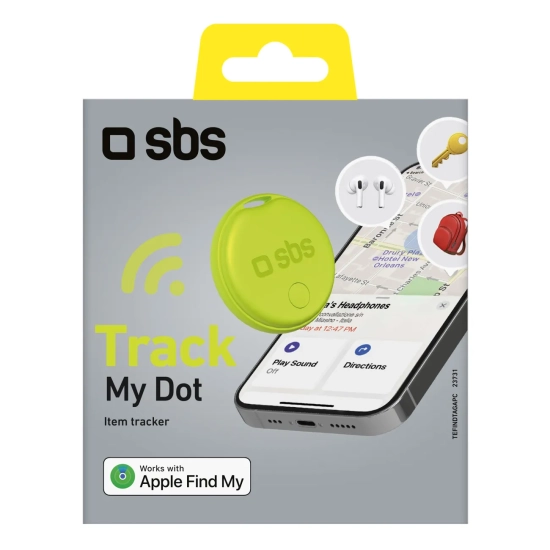 SBS Lokalizator do kluczy roweru kompatybilny z Apple Find My Track My