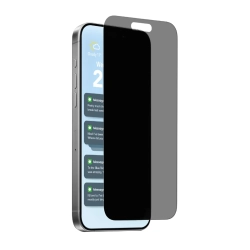 PURO Szkło hartowane prywatyzujące na iPhone 17 Air Privacy