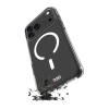 PURO Etui pokrowiec na iPhone 17 Pro TPU PC Impact Clear D3O MagSafe