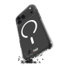 PURO Etui pokrowiec na iPhone 17 Pro Max TPU PC Impact Clear D3O MagSafe