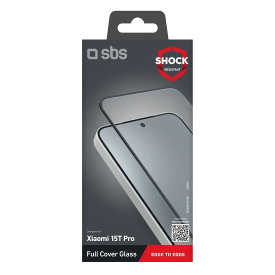SBS Szkło hartowane na Xiaomi 15T Pro Full Cover