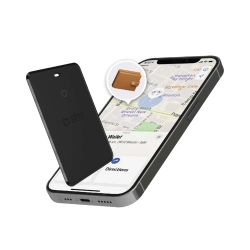SBS Lokalizator uniwersalny ultracienki iOS Android Track My Card - czarny