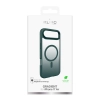 PURO Etui case pokrowiec na iPhone 17 Air TPU Gradient MagSafe - turkusowe