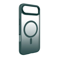 PURO Etui case pokrowiec na iPhone 17 Air TPU Gradient MagSafe - turkusowe