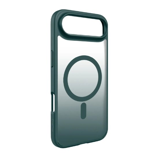 PURO Etui case pokrowiec na iPhone 17 Air TPU Gradient MagSafe - turkusowe