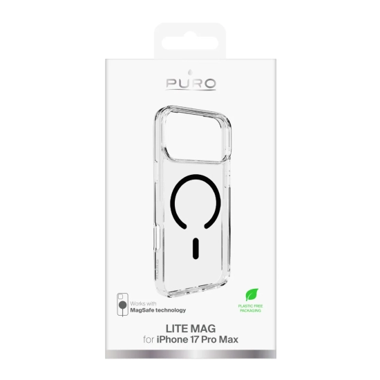 PURO Etui pokrowiec case na iPhone 17 Pro Max Lite Mag MagSafe