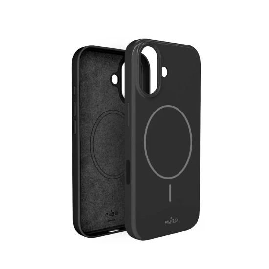 PURO Etui ochronne na iPhone 17 poliwęglanowe Pulse - czarne