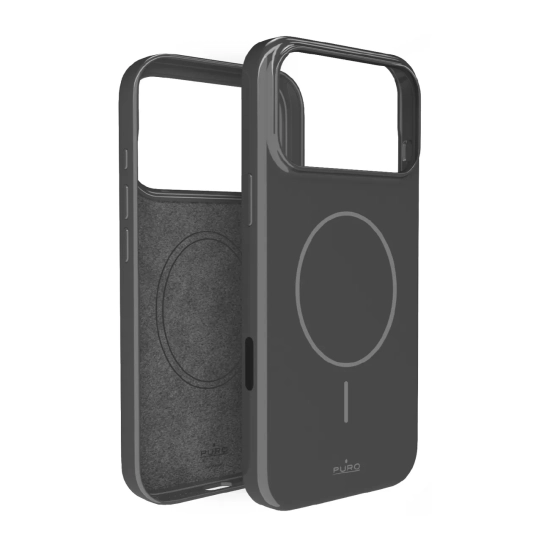PURO Etui ochronne na iPhone 17 Pro poliwęglanowe Pulse - szare