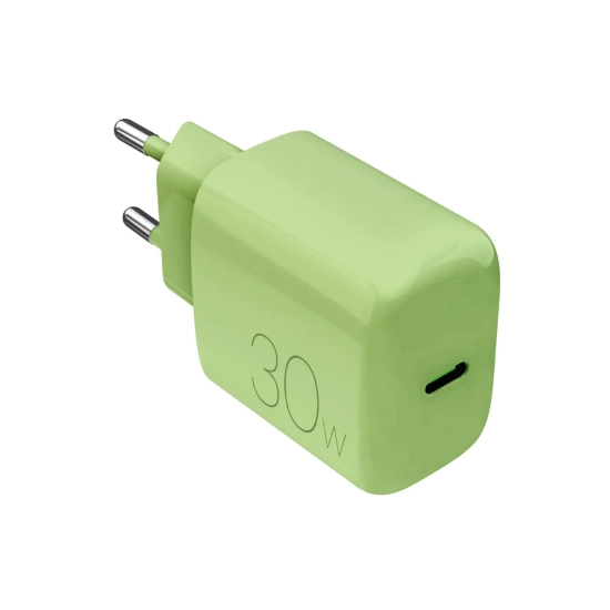PURO Ładowarka sieciowa USB-C Pro Lite 30W - zielona