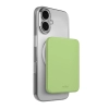 PURO Powerbank magnetyczny ultracienki 4200mAh USB-C MagSafe - zielony