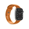 PURO Pasek silikonowy na Apple Watch 44/45/46/49mm Icon - pomarańczowy