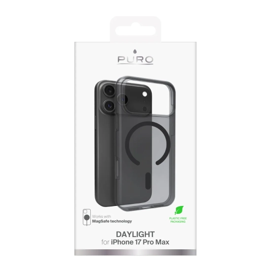 PURO Etui silikonowe na iPhone 17 Pro Max Daylight Magsafe