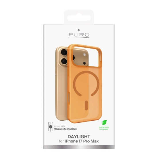 PURO Etui silikonowe na iPhone 17 Pro Max Magsafe Daylight