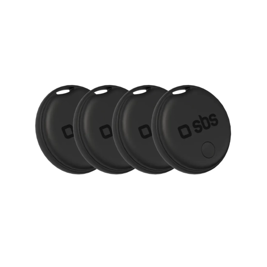 Lokalizator SBS Track My Dual Apple i Android czarny 4 szt.