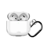 PURO Etui pokrowiec na słuchawki AirPods 4 0.3 Nude - przezroczysty
