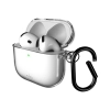 PURO Etui pokrowiec na słuchawki AirPods 4 0.3 Nude - przezroczysty