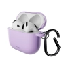 PURO Etui pokrowiec na słuchawki AirPods 4 Icon - fioletowy