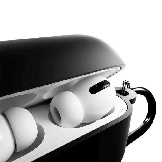 PURO Etui pokrowiec na słuchawki AirPods Pro 3 Icon - czarny