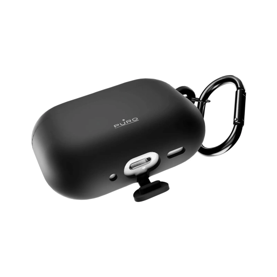 PURO Etui pokrowiec na słuchawki AirPods Pro 3 Icon - czarny