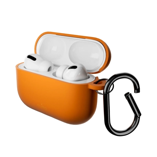 PURO Etui pokrowiec na słuchawki AirPods Pro 3 Icon - pomarańczowy
