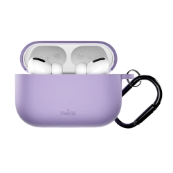 PURO Etui pokrowiec na słuchawki AirPods Pro 3 Icon - fioletowy
