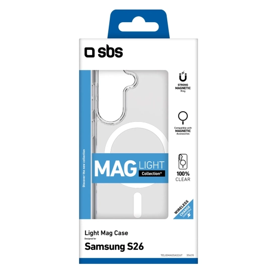 SBS Etui ochronne na Samsung Galaxy S26 Cover Light Mag MagSafe