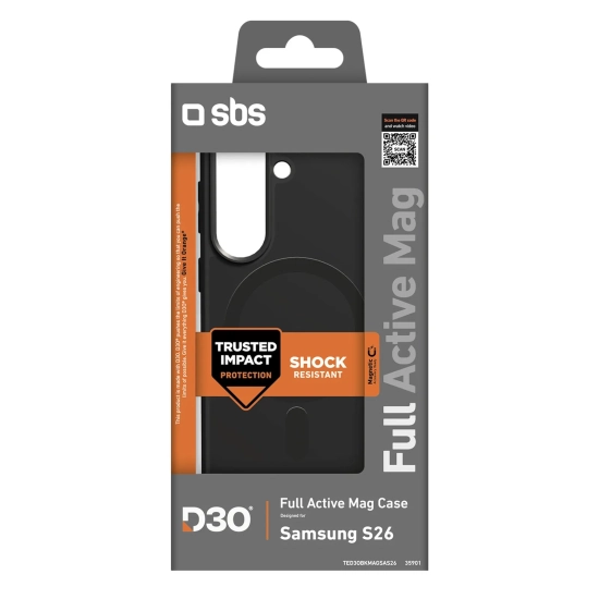 SBS Etui pokrowiec na Samsung Galaxy S26 Full Active Case D3O MagSafe