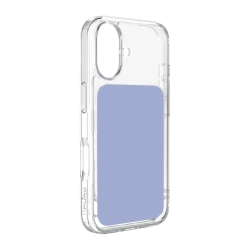 PURO Etui pokrowiec na iPhone 17 Plate Mag MagSafe - fioletowy