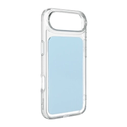 PURO Etui pokrowiec na iPhone 17 Air Plate Mag MagSafe - jasnoniebieski