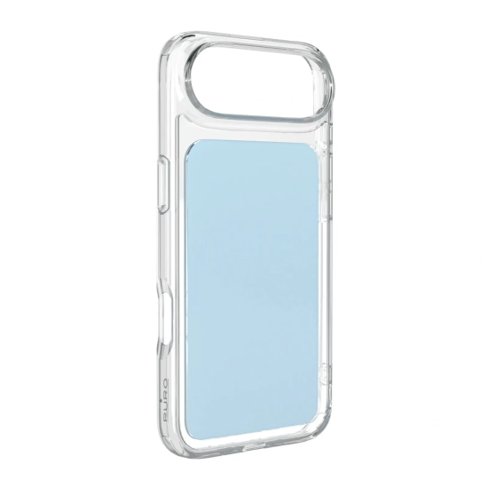 PURO Etui pokrowiec na iPhone 17 Air Plate Mag MagSafe - jasnoniebieski