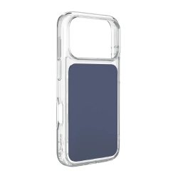 PURO Etui pokrowiec na iPhone 17 Pro Plate Mag MagSafe - niebieski