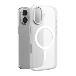 PURO Etui pokrowiec na iPhone 17 Lightfeel MagSafe - przezroczysto białe