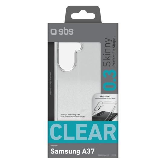 SBS Etui pokrowiec na Samsung Galaxy A37 Skinny Cover - przezroczysty