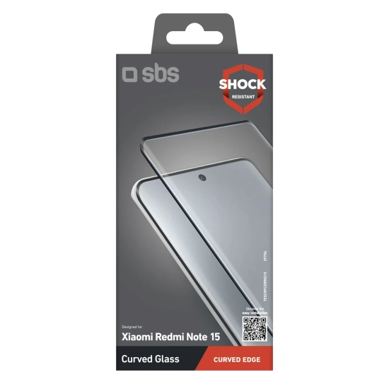 SBS Szkło hartowane na Xiaomi Redmi Note 15 Screenglass 4D
