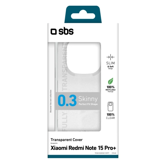 SBS Etui pokrowiec na Xiaomi Redmi Note 15 Pro+ Skinny Cover