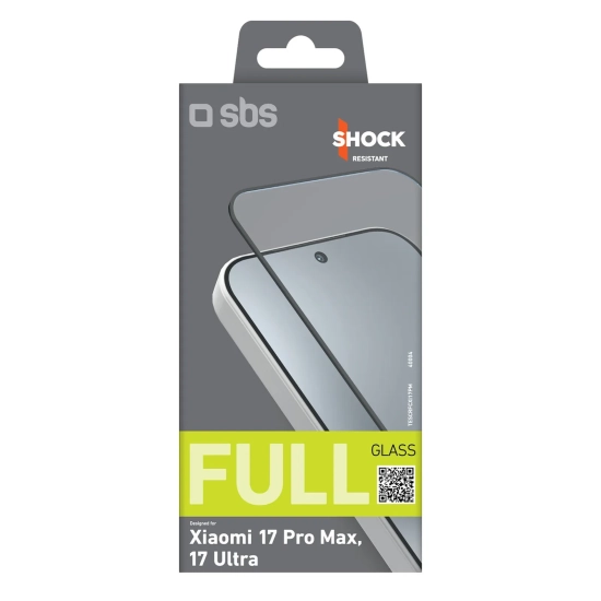SBS Szkło hartowane na Xiaomi 17 Pro Max Full Cover