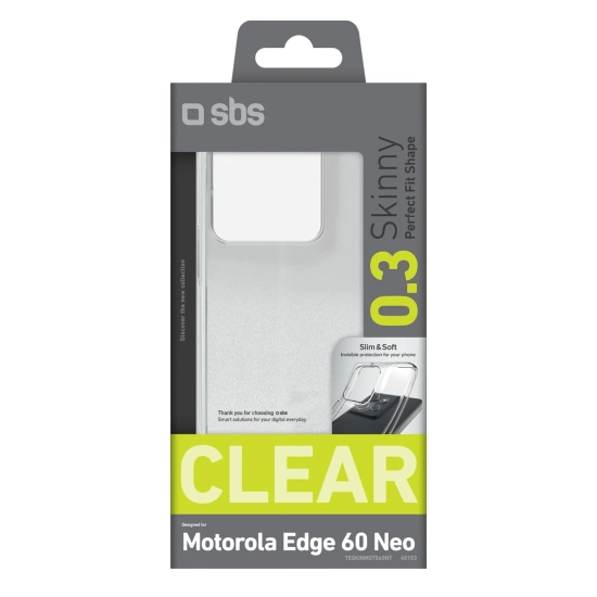 SBS Etui pokrowiec na Motorola Edge 60 Neo Skinny Cover - przezroczysty