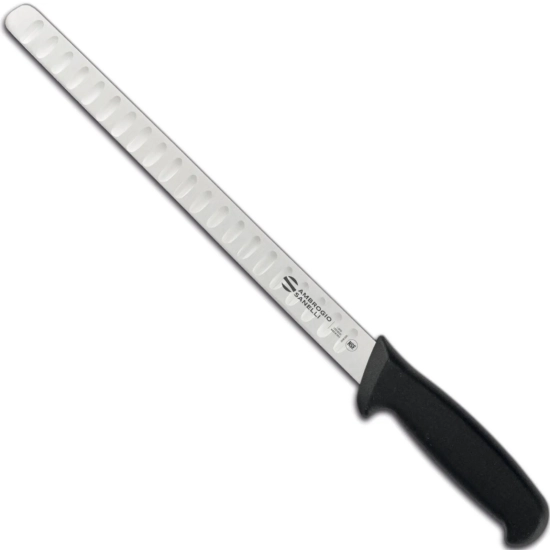 Ambrogio Sanelli Nóż do łososia ze szlifem kulowym SUPRA 280/420 mm