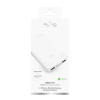 PURO Powerbank 10000mAh USB-A USB-C 12W - biały
