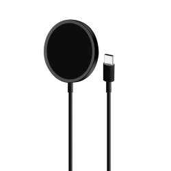 PURO Ładowarka indukcyjna z MagSafe Magnetico 1m - czarna