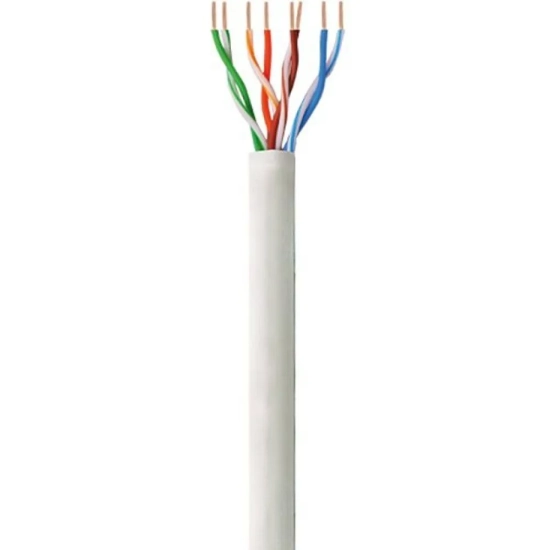 TECHly ITP6-CCA-305-GY Kabel skrętka Cat6 UTP drut 305 m CCA szary