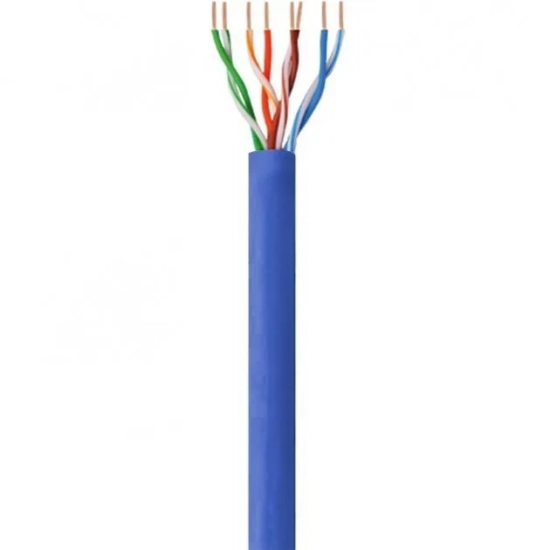 TECHly Kabel Skrętka Kat 6 UTP Drut 305 m Box Niebieska SOHO CCA