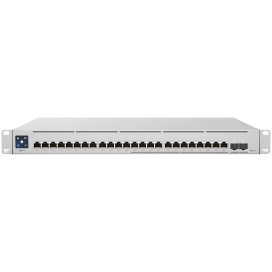 UBIQUITI UniFi Switch Enterprise Layer 3, 24 Port; (12) 2.5 GbE, (12) GbE