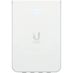 UBIQUITI UniFi U6 Access Point, In-Wall, Wi-Fi 6 AX5400 5x GE